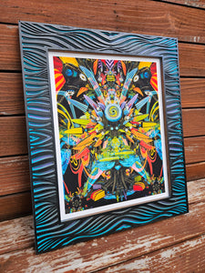 Vishuddha Banjo Glass Remix 11"x14" Print LE 11