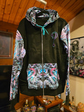 MISPRINT: X-LARGE: Hypnagogia ZIP UP with NO Faux Fur in the hood