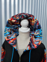 Mercury in Retrograde Zip Up Hoodie with No Faux Fur the hood