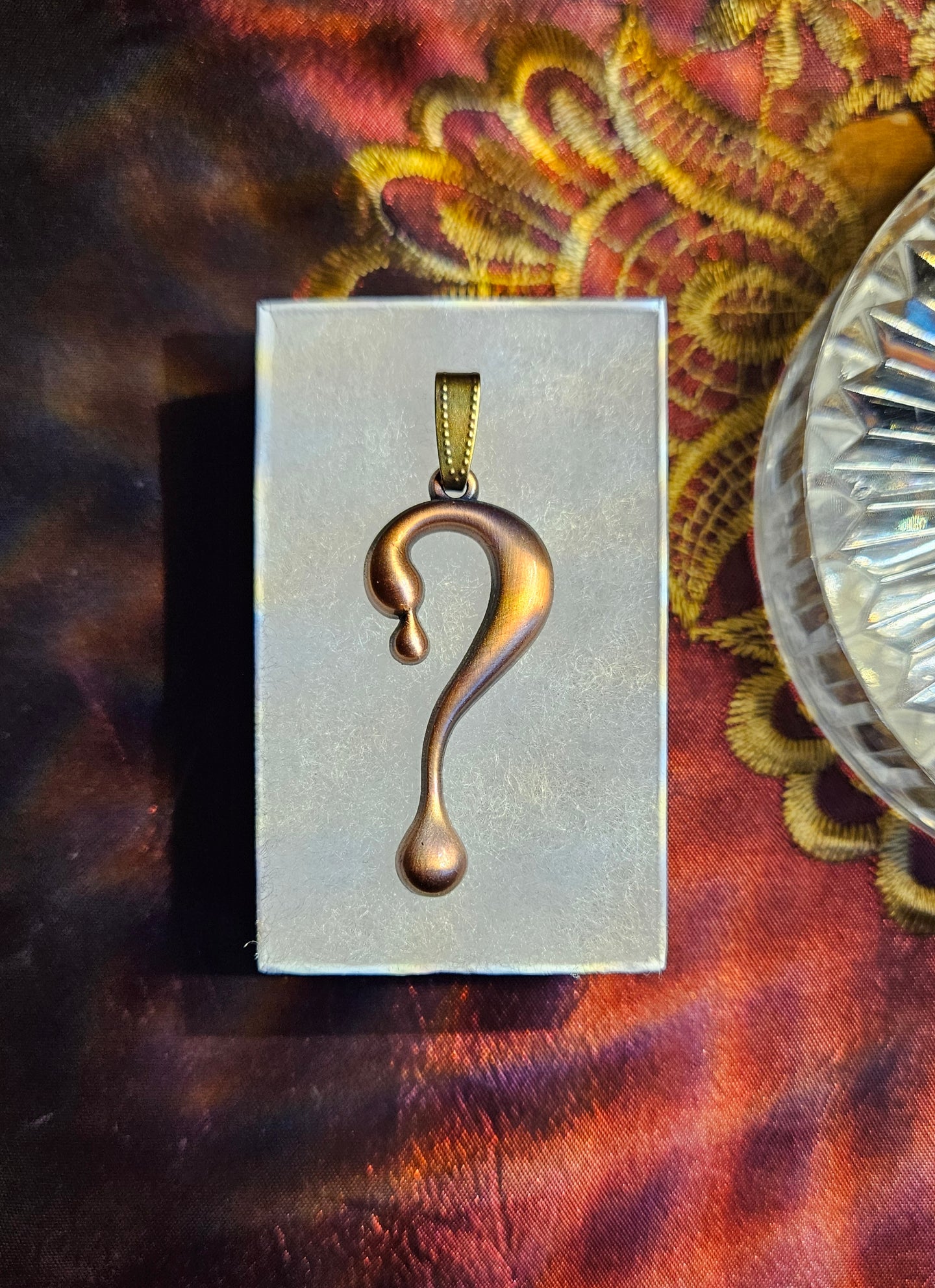 Ground Score x Singer Bronze Colored Dripper Pendant LE 20