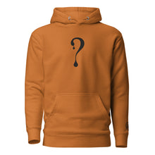 Pullover Hoodie with Black Dripper Embroidery