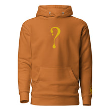 Pullover Hoodie with Gold Dripper Embroidery