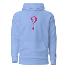Pullover Hoodie with Pink Dripper Embroidery