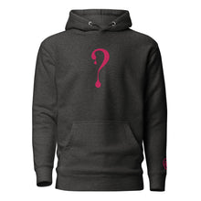 Pullover Hoodie with Pink Dripper Embroidery