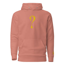 Pullover Hoodie with Gold Dripper Embroidery