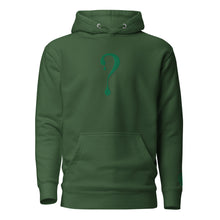 Pullover Hoodie with Green Dripper Embroidery