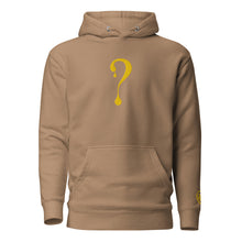 Pullover Hoodie with Gold Dripper Embroidery