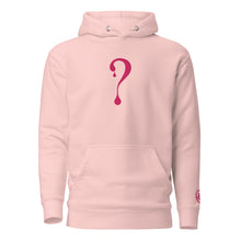 Pullover Hoodie with Pink Dripper Embroidery