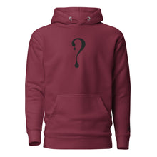 Pullover Hoodie with Black Dripper Embroidery