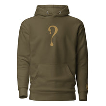 Pullover Hoodie with Old Gold Dripper Embroidery