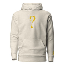 Pullover Hoodie with Gold Dripper Embroidery