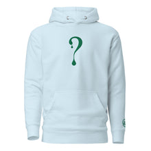 Pullover Hoodie with Green Dripper Embroidery