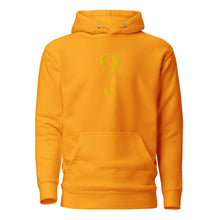Pullover Hoodie with Gold Dripper Embroidery