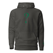 Pullover Hoodie with Green Dripper Embroidery