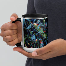 Swaumpee Mug with Green Interior and Handle