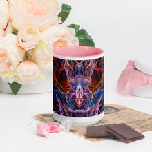 Cosmic Noise Mug with Pink Interior and Handle