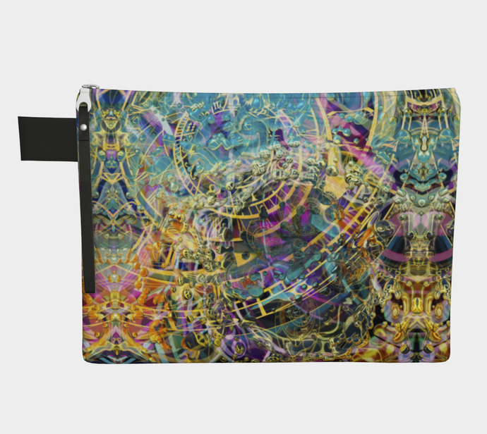 TIME MELTS AWAY ZIPPER POUCH