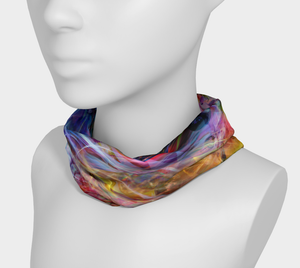 PSYCHEDELIC CIRCUS NECK GAITER