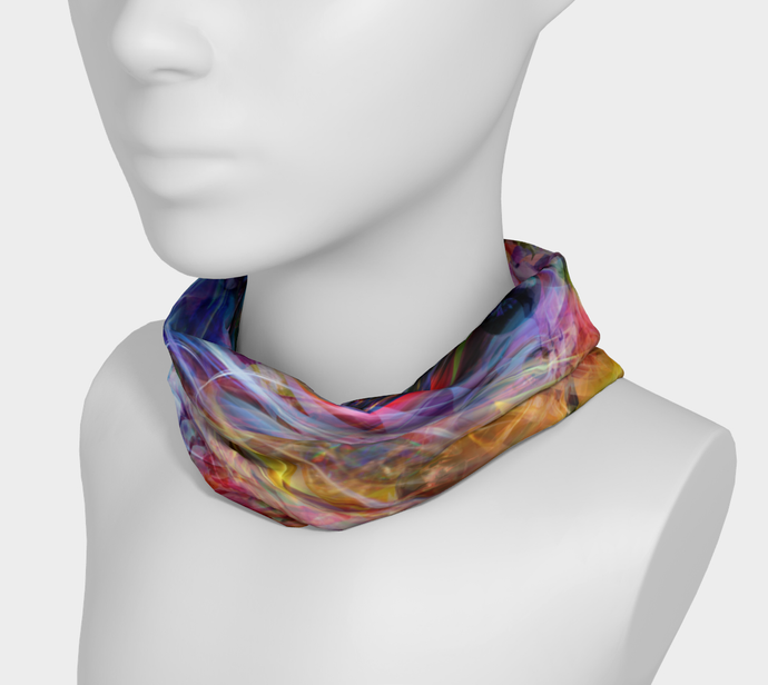 PSYCHEDELIC CIRCUS NECK GAITER