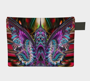 HUMMINGBIRD ZIPPER POUCH