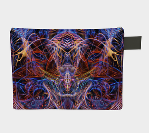 COSMIC NOISE ZIPPER POUCH