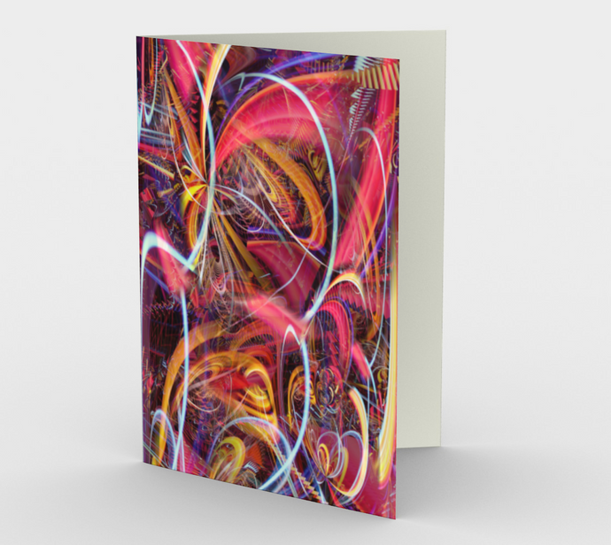TRIPPING THE LIGHT FANTASTIC GREETING CARDS