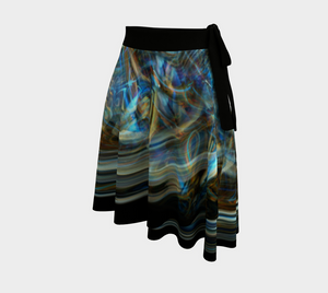 Mere Reflection Wrap Skirt