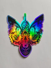 HUMMINGBIRD HOLOGRAPHIC DIE CUT STICKER