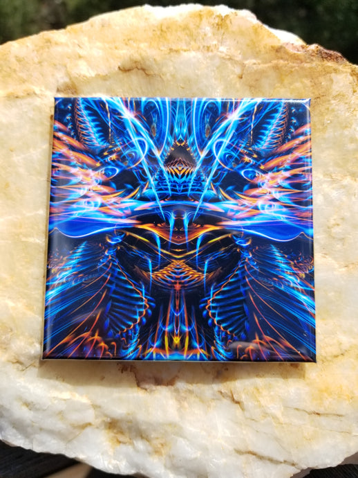 Sound Waves Over Dark Magnet