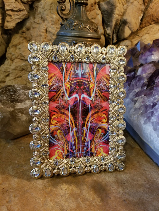 TRIPPING THE LIGHT FANTASTIC FRAMED MINI ART