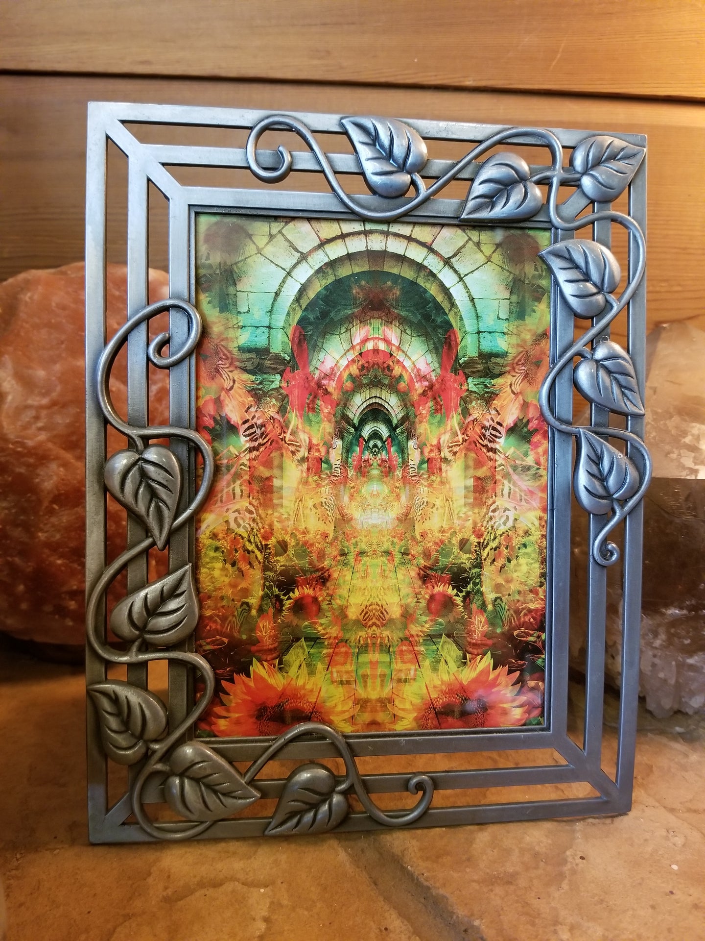 SUN HALLS #1 FRAMED MINI ART
