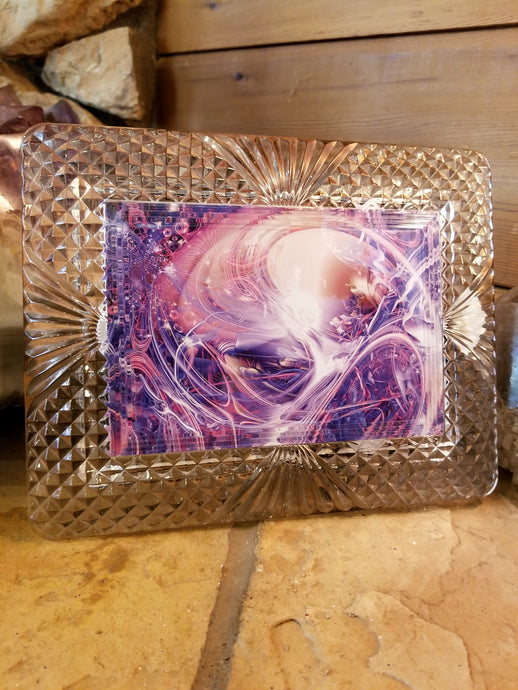 COSMIC LOVE FRAMED MINI ART