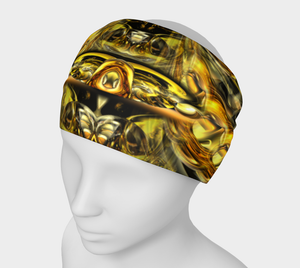 GOLDEN ALIEN NECK GAITER