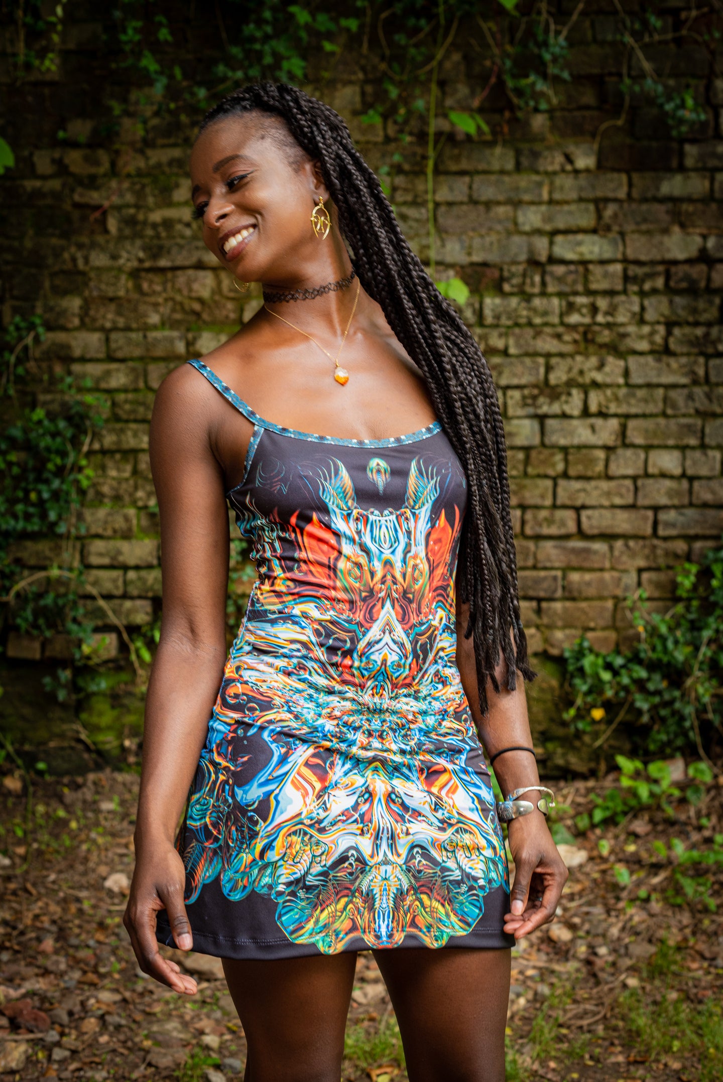 MERCURY IN RETROGRADE MINI DRESS
