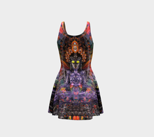 Isis/Ina May Banjo Glass Remix Flare Dress