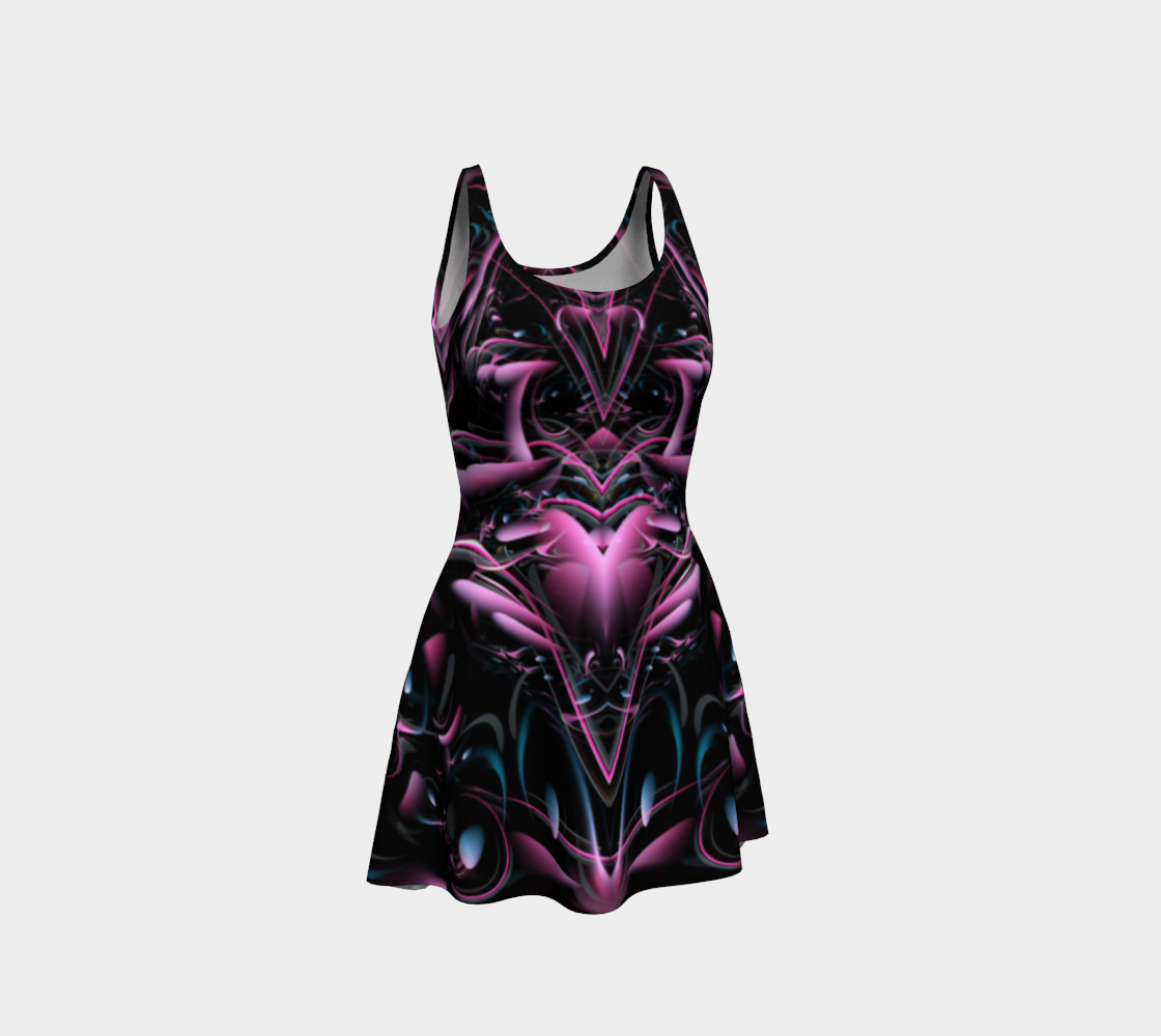 UNIVERSOUL LOVE FLARE DRESS