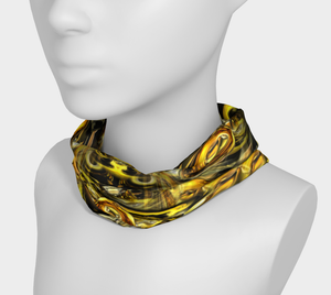 GOLDEN ALIEN NECK GAITER