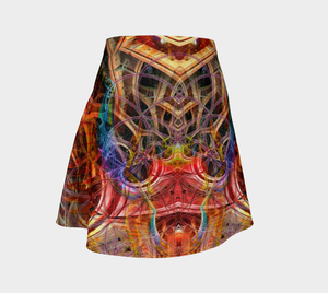 BIRTH OF A SCARAB FLARE SKIRT