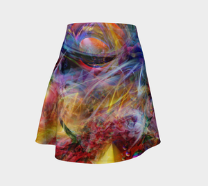 PSYCHEDELIC CIRCUS FLARE SKIRT