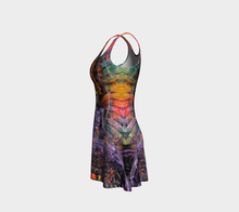 Isis/Ina May Banjo Glass Remix Flare Dress