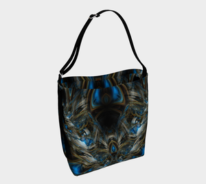 ALIEN FLOWER TOTE BAG