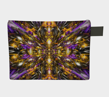 DIAMONDS AND THUNDERBOLTS ZIPPER POUCH