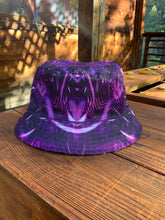 THRESHOLD CONSCIOUSNESS AND PURPLE PORTAL DARK BUCKET HAT