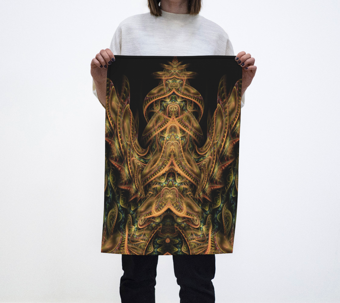 DRAGON'S LAIR TEA TOWEL