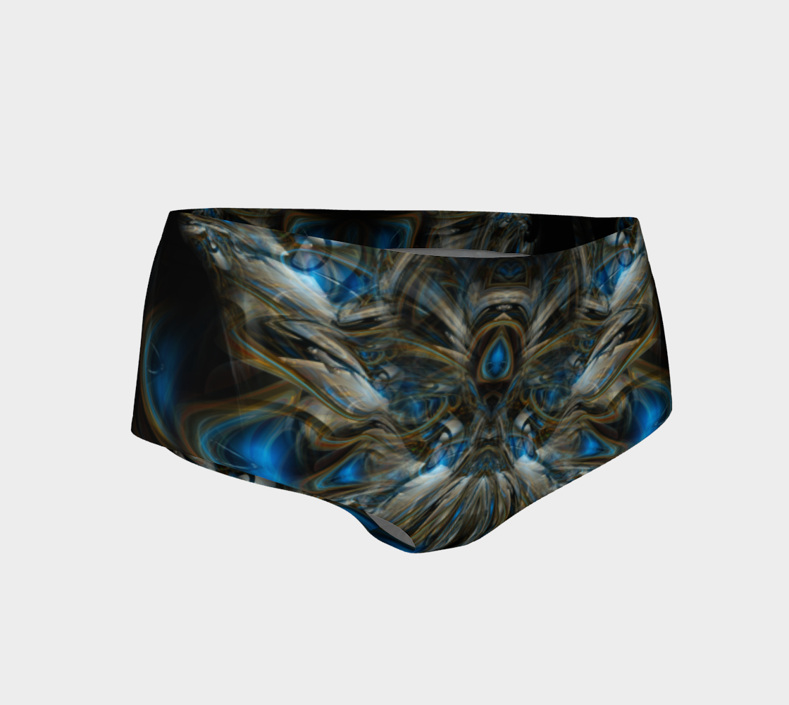 ALIEN FLOWER NO.1 BOOTY SHORTS