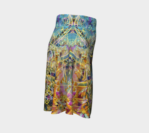 TIME MELTS AWAY FLARE SKIRT