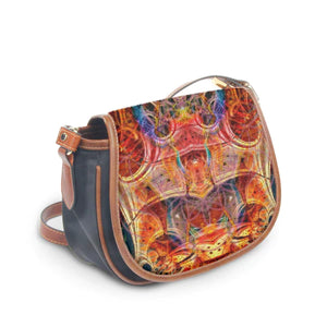 BIRTH OF A SCARAB CROSSBODY PURSE