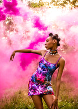 Psychedelic Circus Mini Dress