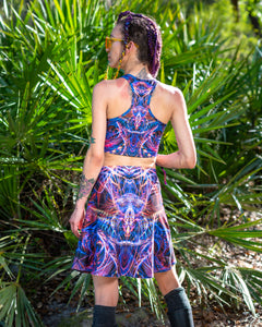 COSMIC NOISE FLARE SKIRT