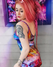 Psychedelic Circus Mini Dress